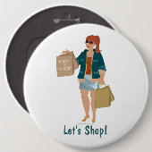 DHG kolossaler Knopf Button (Vorne & Hinten)