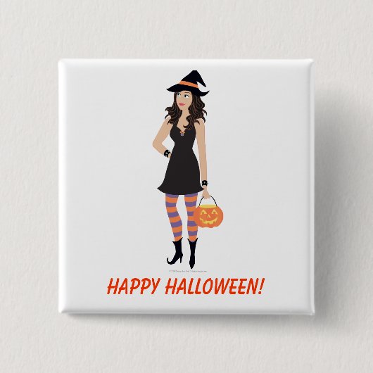 DHG quadratischer Knopf Button (Vorderseite)