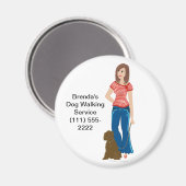 DHG Round Magnet (4,25 Zoll) (Vorderseite/Rückseite)