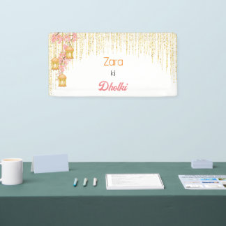 Dholki-Banner, dholki-Zeichen, dholki-Dekoration Banner