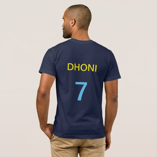 Dhoni T - Shirt (Schwarz voll)