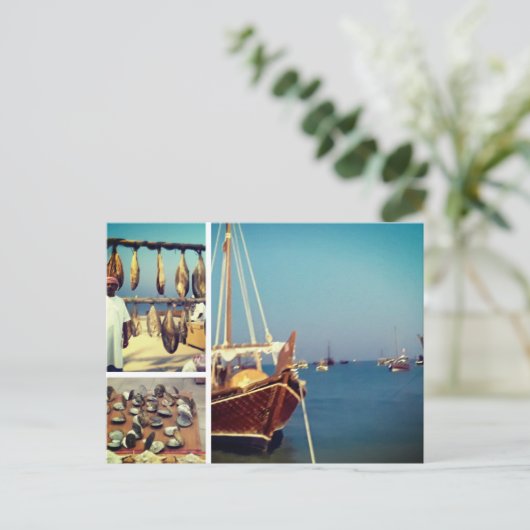 Dhow Festival - Katar Postkarte (Stehend Vorderseite)