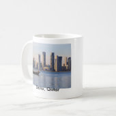 Dhow- und Doha-Skyline Kaffeetasse (Vorderseite Links)