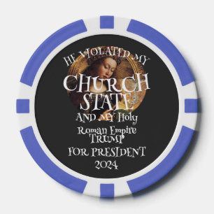 DHS CBP Lügner Trump Kirche Staat Heiliges Reich U Pokerchips