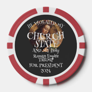 DHS CBP Lügner Trump Kirche Staat Heiliges Reich U Pokerchips