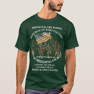 DHS CBP Trump Öl Gaspreise Waffen Jesus Iran Krieg T-Shirt
