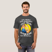 DHS FBI CBP TRUMP REPUBLIKANISCHE PARTEI USA AMERI T-Shirt (Vorne ganz)