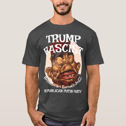 DHS FBI CBP TRUMP REPUBLIKANISCHE PARTEI USA AMERI T-Shirt (Vorderseite)