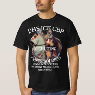 DHS ICE CBP Rekrutierungsabteilung Homeland T-Shirt