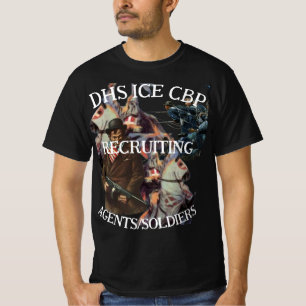 DHS ICE CBP Rekrutierungsabteilung Homeland WH T-Shirt