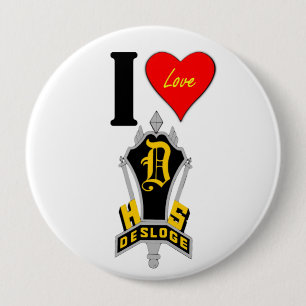 DHS Riesige, 4-Zoll-Rundtaste Button