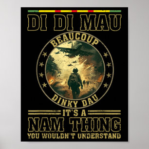 Di Di Mau Sein Nam Thing Dinky Dau Funny Vietnam V Poster