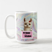 Di-Llama in der Küche Kaffeetasse (Links)