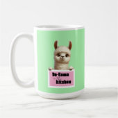 Di-Llama in der Küche Kaffeetasse (Links)