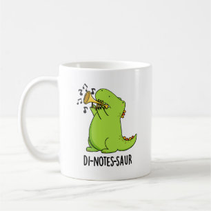 Di-notes-saur Lustiger Dinosaurier Wortwitz Kaffeetasse