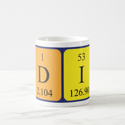 Di Periodenname Tasse 2 (Mittel)