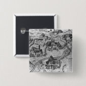 Di Rom, 1575 Le Sette Chiesa Button (Vorne & Hinten)