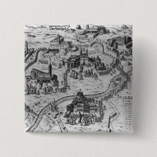 Di Rom, 1575 Le Sette Chiesa Button
