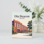 Dia Beacon New York Postkarte (Stehend Vorderseite)