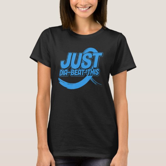 Dia-Beat-Diabetes-Bewusstsein T-Shirt (Vorderseite)
