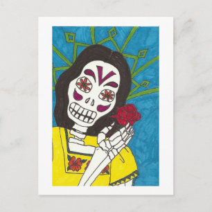 Dia de la Rosa Postkarte
