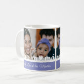Dia de las Madres Nueva Mama Foto Kaffeetasse (Vorderseite Links)
