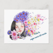 Día de las madres postkarte (Rückseite)