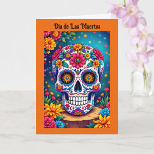 Dia de las Muertos Tag der Toten Grüße Karte