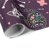 Dia de Los Gatos Geschenkpapier (Rolleneckpunkt)