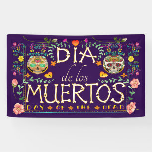 Dia de los Muerto Tag des Toten Banners Banner