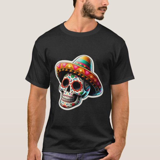 Dia de los Muertos 2 T-Shirt (Vorderseite)