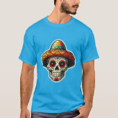 Dia de los Muertos 7 T-Shirt (Vorderseite)