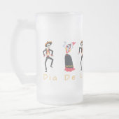 Dia De Los Muertos Albern Skelette Mattiert Beer M Mattglas Bierglas (Links)