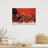 Dia de los Muertos Bandoleros Poster (Küche)