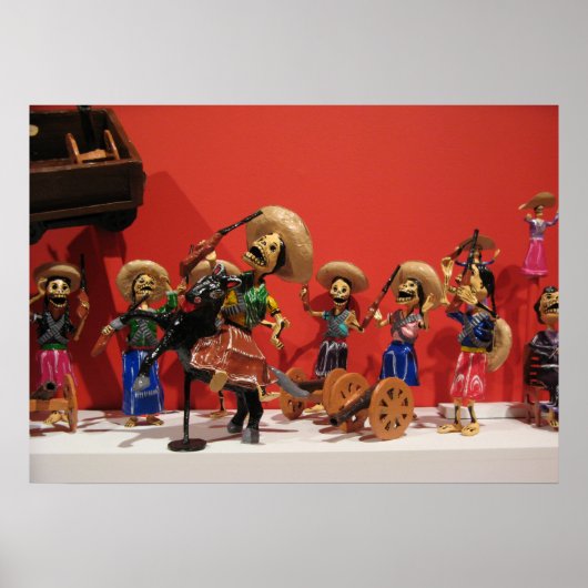 Dia de los Muertos Bandoleros Poster (Vorne)