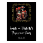 Día De Los Muertos - Begrüßung Poster (Vorderseite)