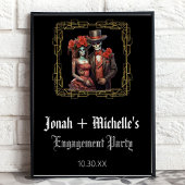 Día De Los Muertos - Begrüßung Poster