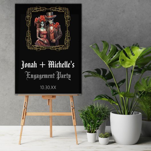 Día De Los Muertos - Begrüßung Poster