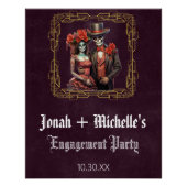 Día De Los Muertos - Begrüßung Poster (Vorderseite)