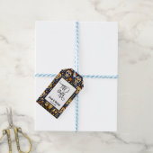 Día de los muertos Bis zum Tode Party oder Hochzei Geschenkanhänger (Mit Garn)