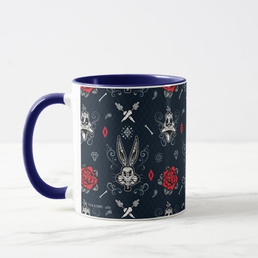 Día De Los Muertos BUGS BUNNY™ & DAFFY DUCK™ Tile Tasse (Links)