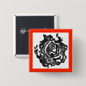 Dia de los muertos Button (Vorne & Hinten)