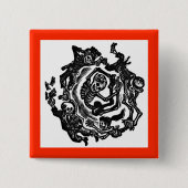 Dia de los muertos Button (Vorderseite)