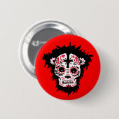 dia de los muertos button (Vorne & Hinten)