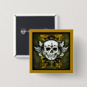 Dia de los muertos Button (Vorne & Hinten)