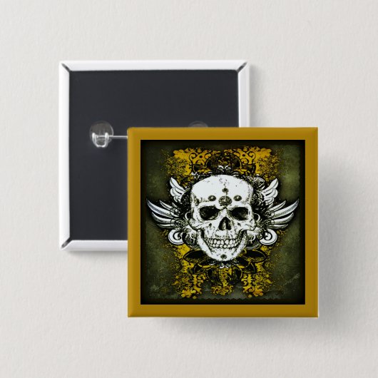 Dia de los muertos Button (Vorne & Hinten)