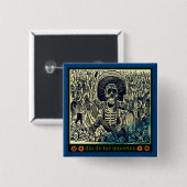 Dia de los muertos Button (Vorne & Hinten)