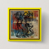Dia de los muertos Button (Vorderseite)