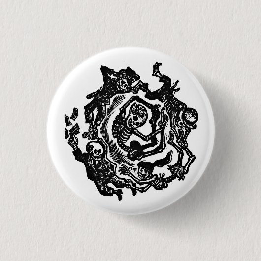 Dia de los muertos Button (Vorderseite)