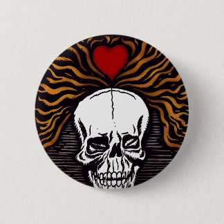 Día de Los Muertos Button